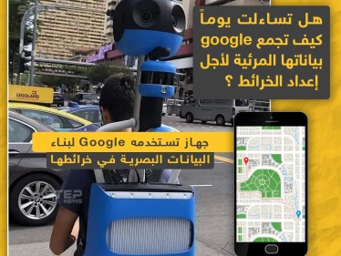 هل تساءلت يوماً كيف تجمع google بياناتها المرئية لأجل الخرائط.. إليك الجواب