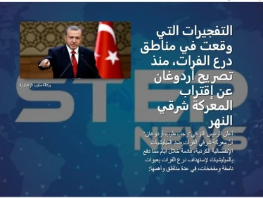 التفجيرات التي وقعت في مناطق درع الفرات، منذ تصريح أردوغان عن اقتراب المعركة شرقي النهر