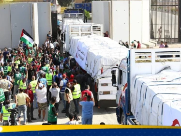 بيان رباعي حول عمليات إدخال المساعدات إلى غزة بحراً.. وأول تعليق إسرائيلي