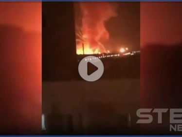 بالفيديو|| قصف إسرائيلي يدمر مستودعات سلاح إيرانية شرق حلب ومصادر تكشف الخسائر