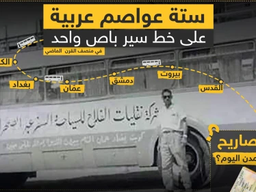 ست عواصم عربية على خط سير باص واحد , فهل يعود ذلك يوما ؟