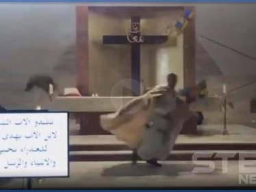 بالفيديو|| حسين الجسمي مدح بيروت فانفجرت.. وكنيسة تنهار على راهب ببث مباشر ودول تهرع للمساعدة