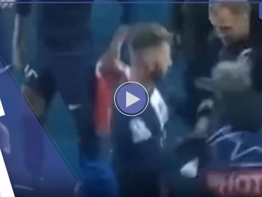 شاهد || بسبب ميسي.. تصرف غاضب لراموس يثير جدلاً