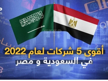 أقوى 5 شركات لعام 2022 في السعودية ومصر