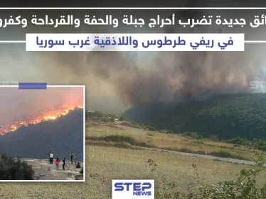 مرة أخرى.. الحرائق تلتهم غابات الساحل السوري!