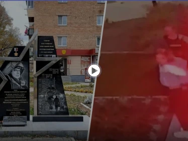 بالفيديو|| فتاتان روسيتان تقضيان حاجتهما فوق قبر طيار روسي قتل في سوريا وتثيران الغضب
