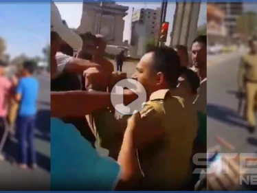 بالفيديو|| " ضابطنا أبو الغيرة ".. حادثة اعتداء على ضابط عراقي تشعل مواقع التواصل