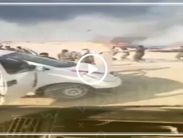 بالفيديو: عناصر قسد يدبكون فرحًا باحتراق الأراضي الزراعية بالحسكة