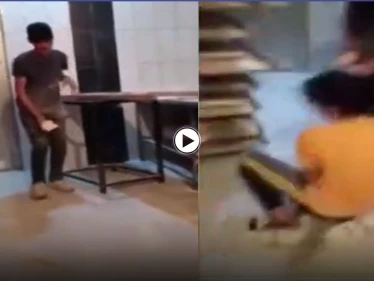 بالفيديو|| عمال أتراك يلعبون بكرات العجين ويركلونها بأقدامهم داخل أحد المخابز وغضب من فعلتهم
