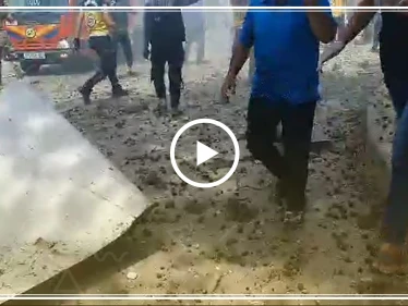 شاهد بالفيديو: اللحظات الأولى لانفجار سيارة مفخخة في مدينة إدلب