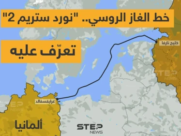 يربط بين روسيا وألمانيا … تعرف على مشروع خط الغاز الروسي "نورد ستريم2"