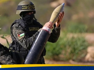 شاهد || تهتز الأرض من تحته.. سرايا القدس تدك قوات إسرائيلية بالهاون الثقيل