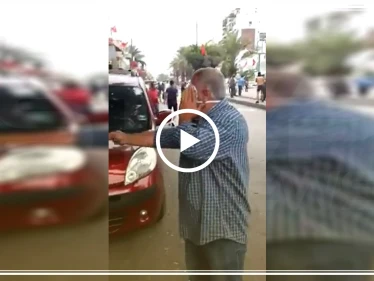 شاهد بالفيديو|| الجيش اللبناني يطلق النار على المتظاهرين ويوقع جرحى