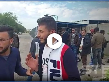 خاص بالفيديو|| اللاجئين السوريين في لبنان يتظاهرون أمام مقرات الأمم المتحدة بعد طردهم من منطقة بشري