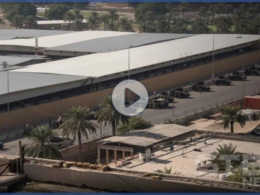 بالفيديو|| هجوم صاروخي على القاعدة الأمريكية في مطار بغداد ومنظومات الباترويت تتصدى
