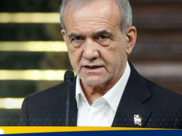 شاهد|| لقطات توثق لحظة محاولة إسرائيل اغتيال الرئيس الإيراني بقصف عنيف