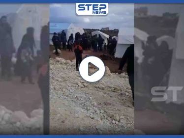 بالفيديو || "فوق الموتة عصّة قبر".. هيئة تحرير الشام تطرد نازحين أقاموا بين الزيتون بالقوة
