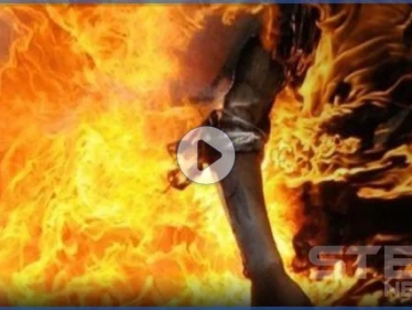 بالفيديو|| جريمة هزّت العراق.. رجل يسكب البنزين على زوجته ويحرقها وناشطون يدعون الحكومة للتحرك