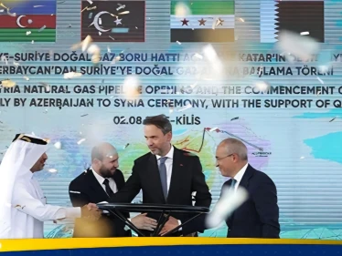 بيان سوري أذربيجاني تركي قطري حول مشروع توريد الغاز
