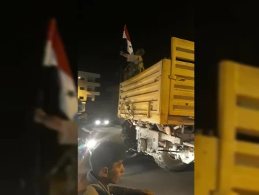 صور تظهر دخول قوات النظام السوري إلى مدينة عين العرب "كوباني"