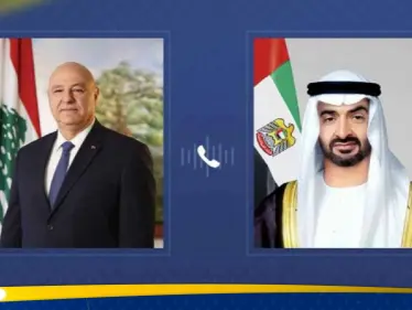 اتصال هاتفي بين عون والشيخ محمد بن زايد.. ماذا دار بينهما؟ - وكالة ستيب نيوز