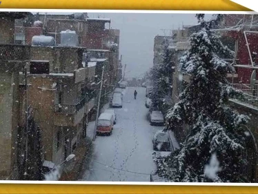 شاهد بالصور|| الثلوج تكتسي المدن السورية والبلاد على موعدٍ مع منخفض آخر