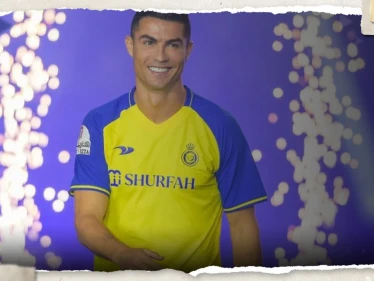 شاهد|| كريستيانو رونالدو ينضم لمعسكر النصر ويتحدث العربية