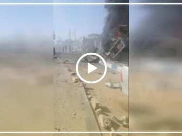 بالفيديو| قتلى وجرحى بانفجار سيارة مفخخة وسط بلدة سلوك شمالي الرقة