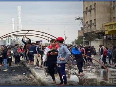 بالفيديو|| احتدام العنف في الناصرية جنوبي العراق لم يمنع المتظاهرين .. ومطالبات بإسقاط الكاظمي