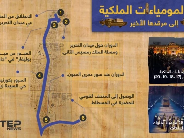 رحلة المومياءات الملكية.. طريق بين الحاضر والتاريخ.