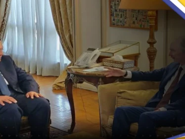 وزير الخارجية المصري يلتقي غير بيدرسون في القاهرة لدفع الحل السياسي بسوريا