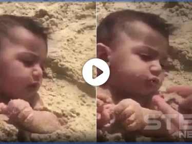 بالفيديو|| سعودي يدفن رضيعاً ويطعمه الرمال.. والسلطات تتحرك