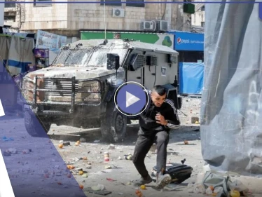 بالفيديو || الجيش الإسرائيلي يقتحم نابلس.. مقتل 5 فلسطينيين وإصابة العشرات