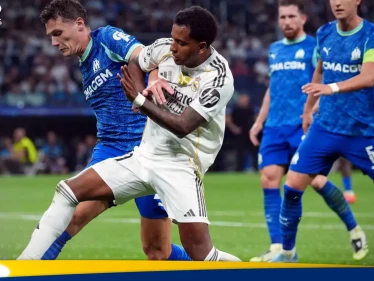 بعشرة لاعبين وبثنائية مبابي.. ريال مدريد يقلب الطاولة على مارسيليا في ليلة درامية