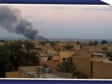 طيران مجهول الهوية يستهدف عدّة مواقع لميليشيا الحرس الثوري الإيراني بالبوكمال