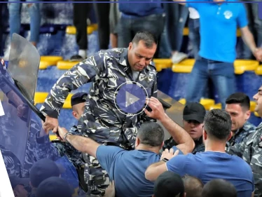 بالفيديو|| شغب وعراك في مباراة الحكمة والرياضي ضمن دوري السلة اللبناني ينتهي بوقوع إصابات