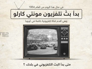 متى بدأ البث التلفزيوني في بلدك ؟