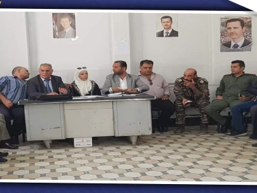 لهذا السبب كبار ضباط النظام السوري ومسؤوليه يجتمعون في مدينة داريا