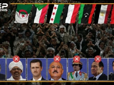 تظاهرات وحروب وحكام تتهاوى وأخرى تتنحى والأسد يقف على دمار سوريا حاكماً فأي مصير يتنظره؟