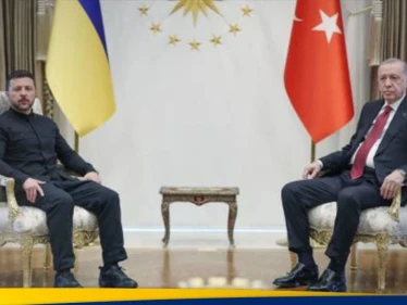بعد لقائه مع أردوغان.. زيلينسكي يوجه التهم إلى روسيا