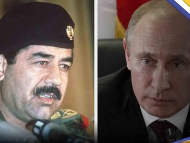 بكلمة واحدة كررها 3 مرات.. هكذا رد صدام حسين على رسالة بوتين قبل غزو العراق بشهر