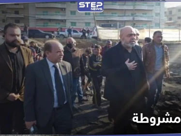 وفد تابع للنظام السوري يزور مخيم المنية للاجئين السوريين بلبنان ويعد بتقديم منحة بشرط