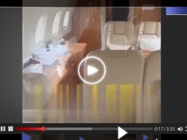 مشاهد من داخل طائرة قائد فاغنر قبل تحطمها بساعات شمال موسكو