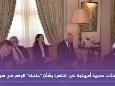 مباحثات مصرية أمريكية في القاهرة بشأن "حلحلة" الوضع في سوريا