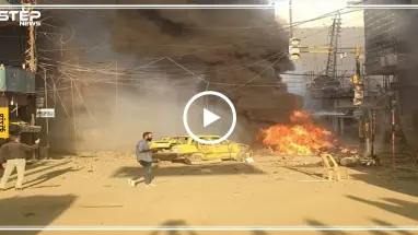 بالفيديو| 3 سيارات مفخخة تضرب بشكل متزامن أحياء مدينة القامشلي.. والحصيلة!