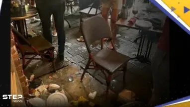 شاهد|| صرصور يتسبب بذعر واستنفار أمني في مقهى بـ تل أبيب.. وإصابة إسرائليَين جراء ذلك
