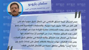 رئيس هيئة الاقتصاد والزراعة في "قسد": شمال شرق سوريا سيشهد المزيد من الحرائق وأطراف تابعة للنظام السوري لها مصلحة بافتعالها.