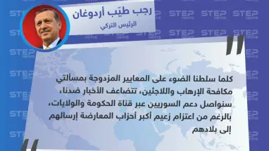 أردوغان : ينتقد صحيفة فاينانشال تايمز البريطانية، ويطمئن السوريين "سنواصل دعمكم رغم معارضة الأحزاب".