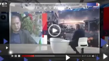 الناطق باسم الرئاسة الفلسطينية ينسحب من مقابلة تلفزيونية بسبب سؤال (فيديو)