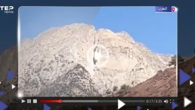 بالفيديو|| جبل ينقسم إلى نصفين لأوّل مرّة جراء زلزال المغرب المدمر